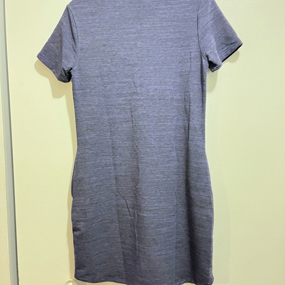 32 degrees skipper blue v neck short sleeve dress with pockets size s NWT - Picture 4 of 4